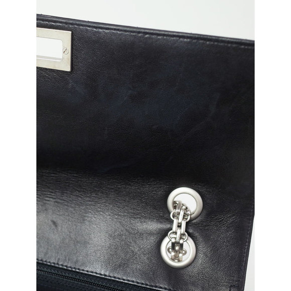 Chanel Chocolate Bar Chain Shoulder Bag Black - Picture 6 of 9